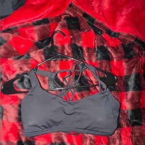 lululemon athletica Black Strappy Sports Bra